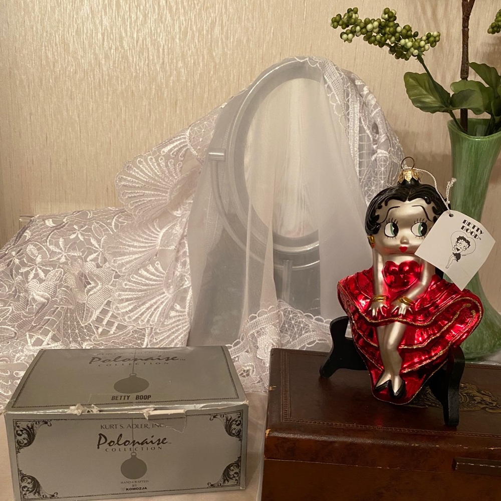 Betty Boop Vintage Kurt Adler Christmas ornament